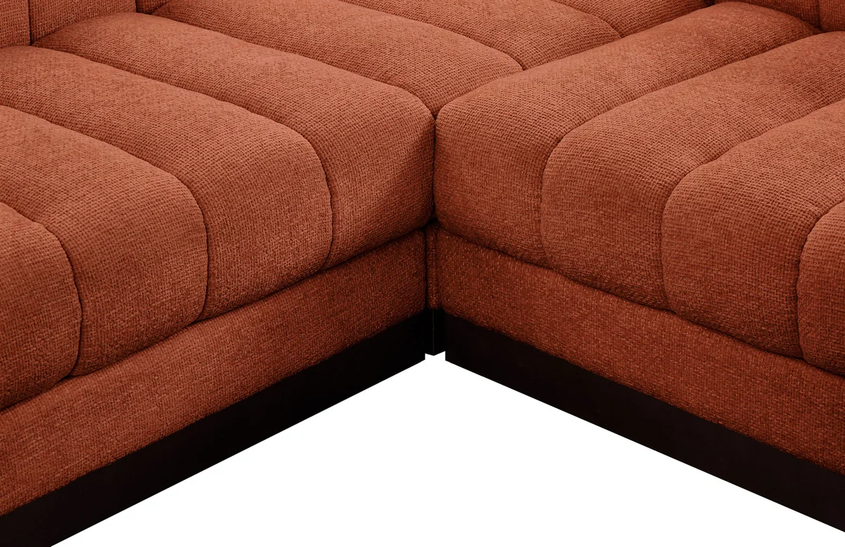 Quinn - 5 Piece Modular Corner Sectional - Cognac - View 2