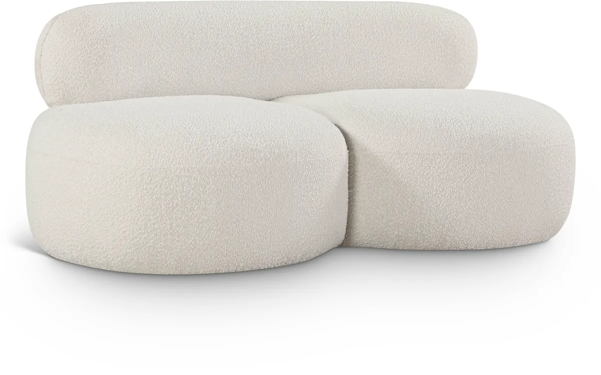 Venti - Loveseat - Cream