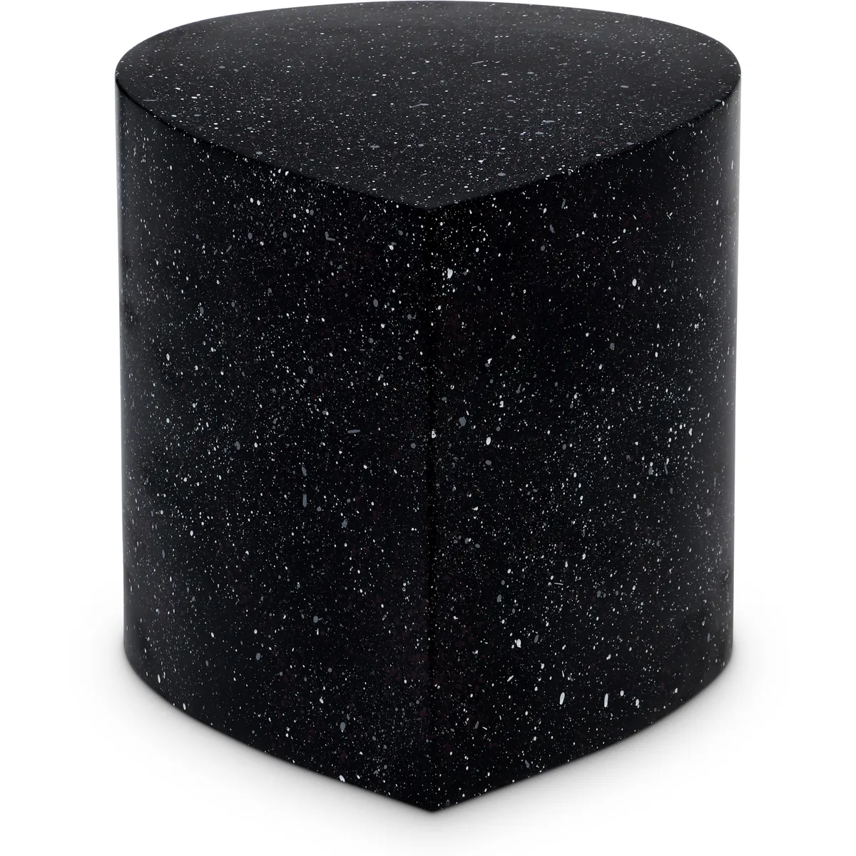 Petal - Iron Coffee Table - Black Terazzo