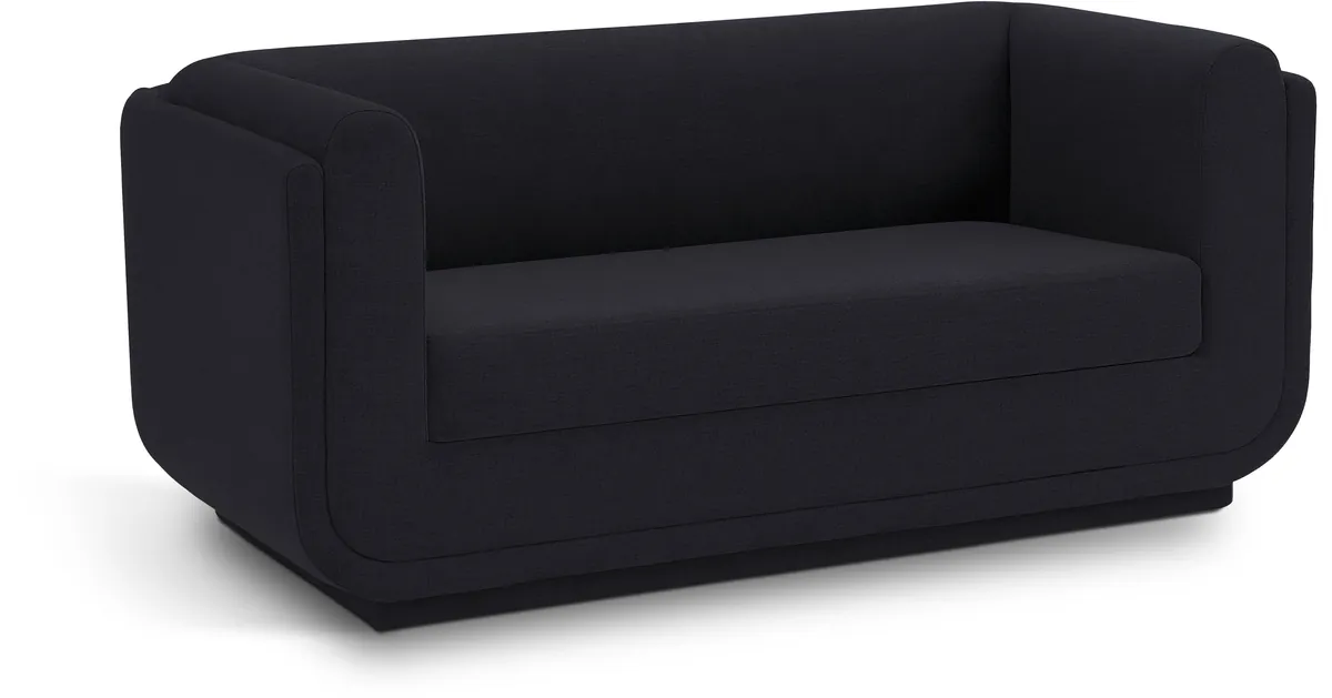 Kimora - Loveseat - Black
