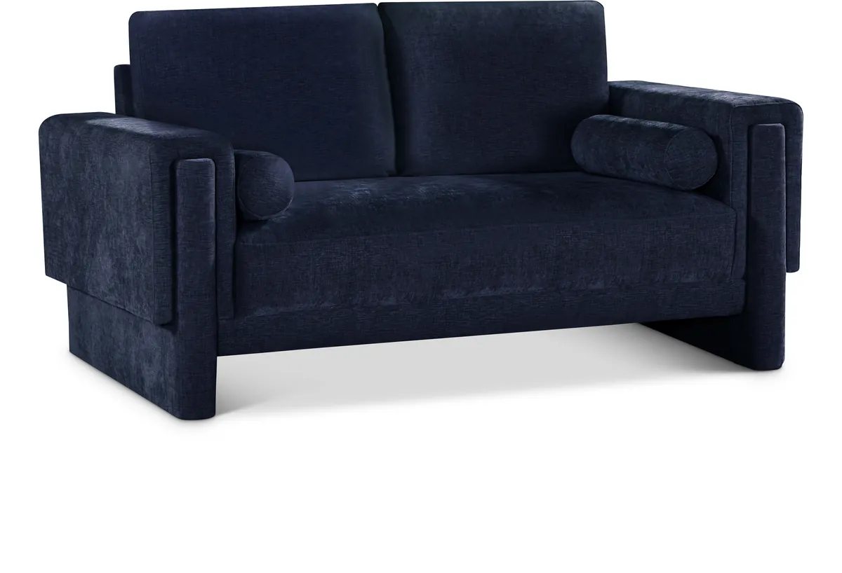 Madeline - Loveseat - Navy