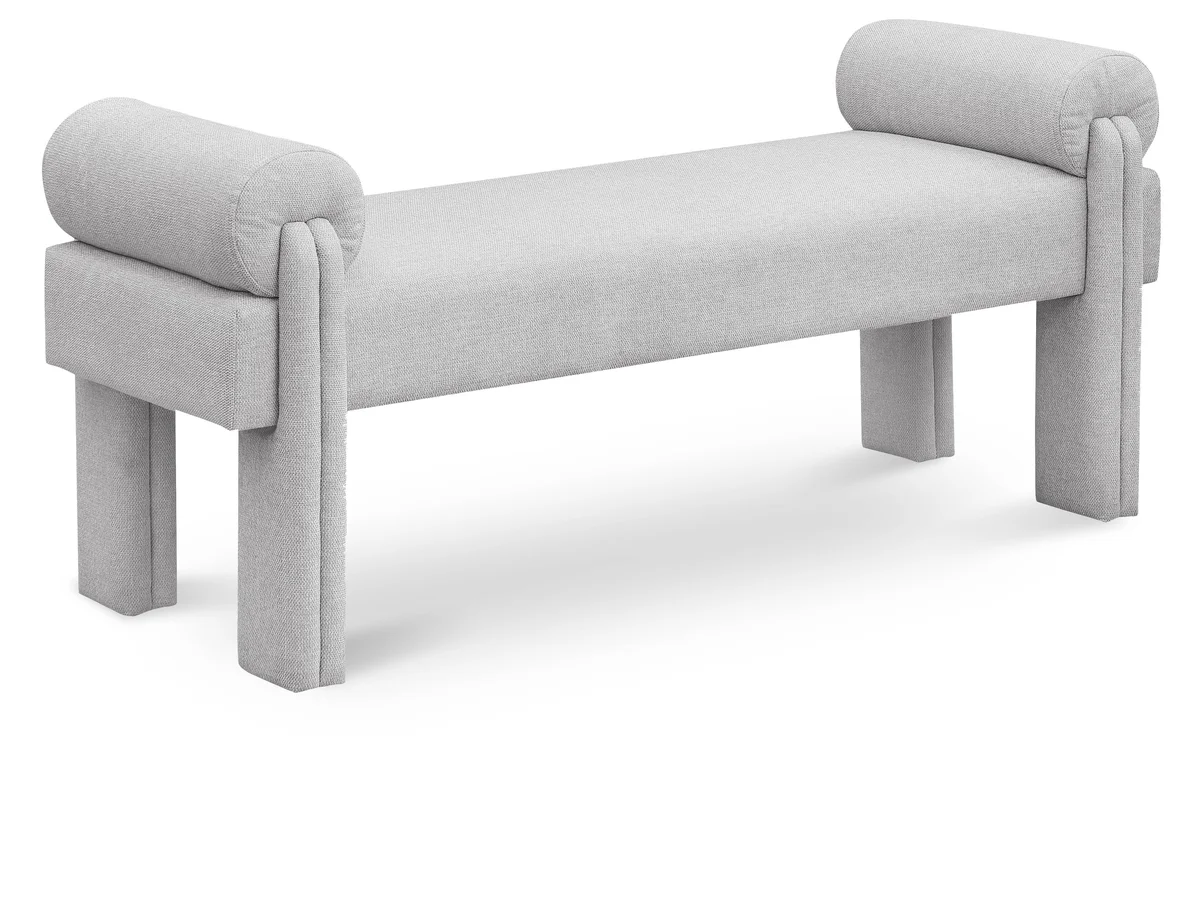 Stefano - Bench - Gray