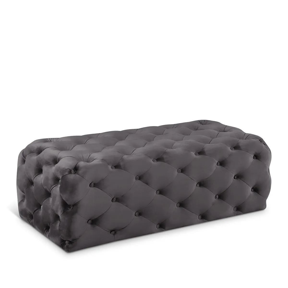 Casey - Ottoman / Bench - Gray