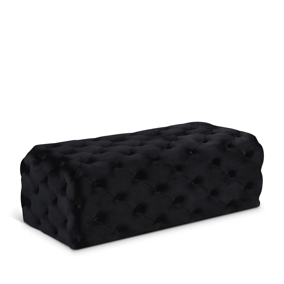 Casey - Ottoman / Bench - Black