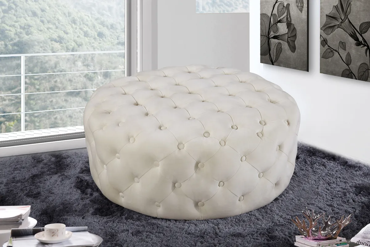 Addison - Ottoman / Bench - Cream - View 2