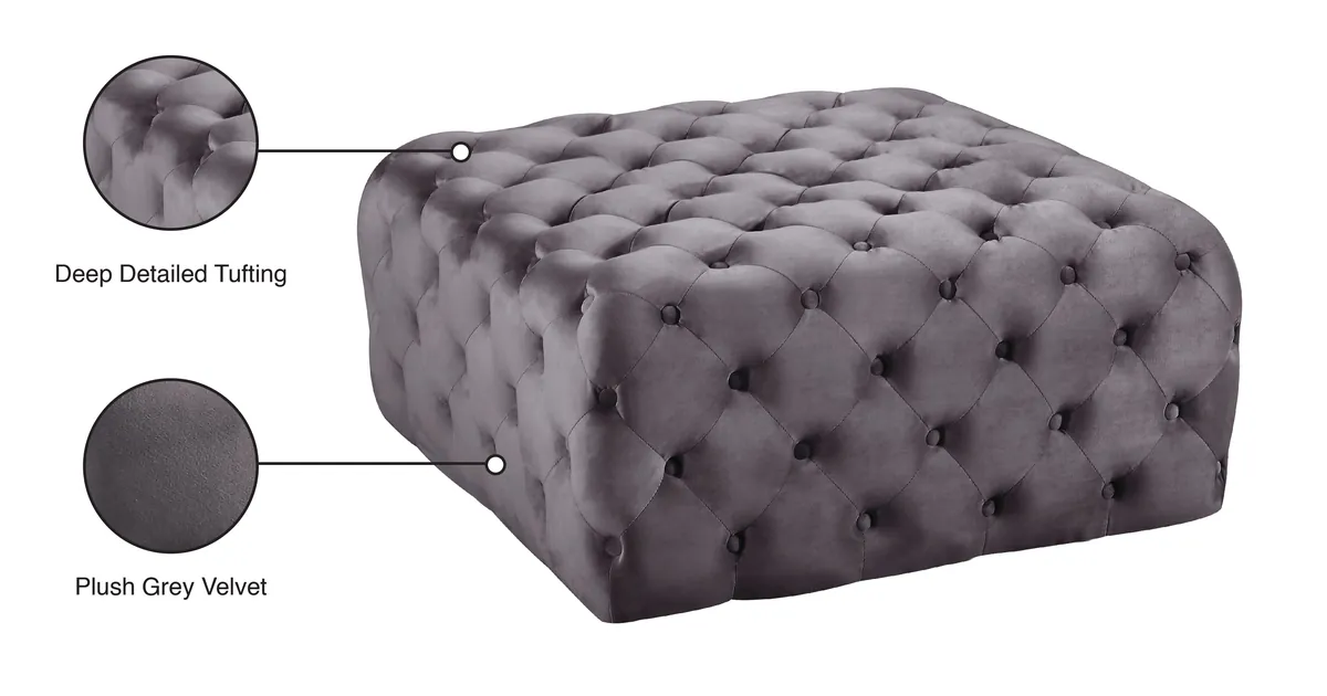 Ariel - Ottoman / Bench - Gray