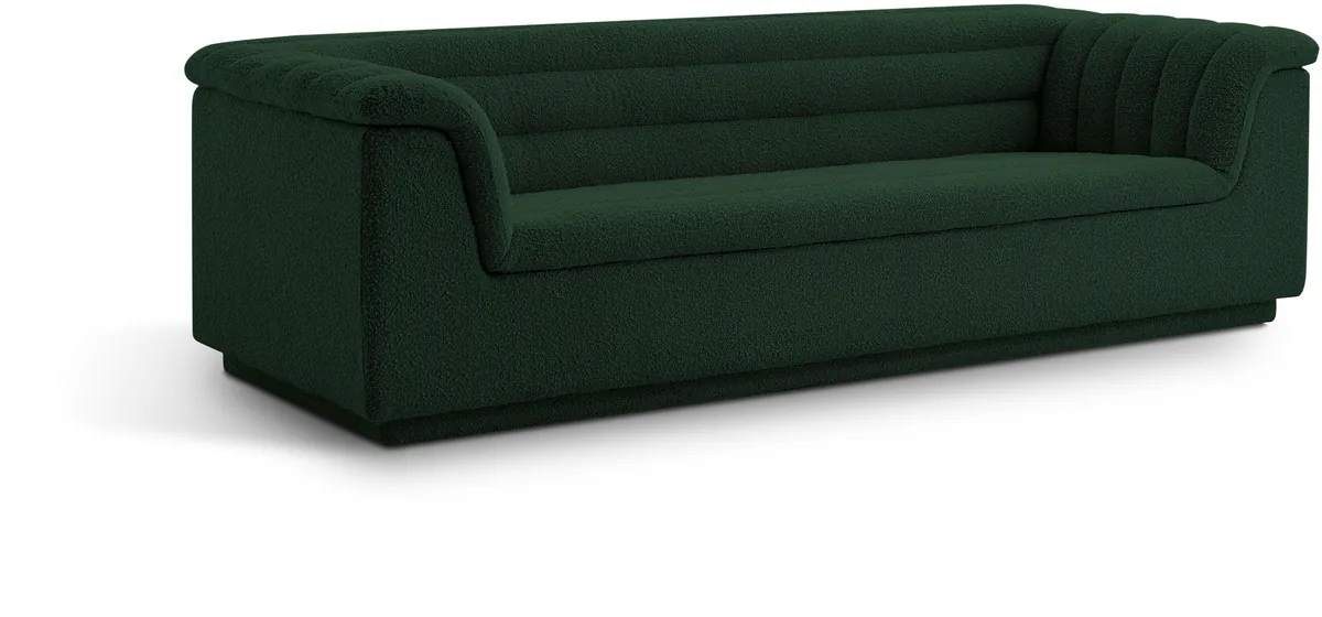 Cascade - Boucle Sofa - Green