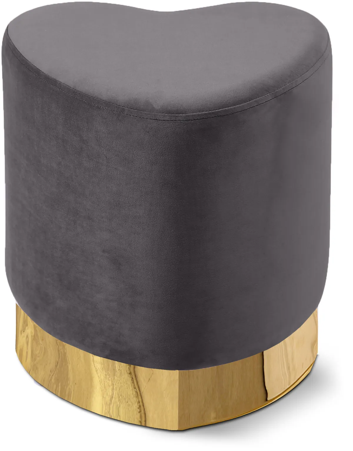 Heart - Ottoman / Stool - Gray