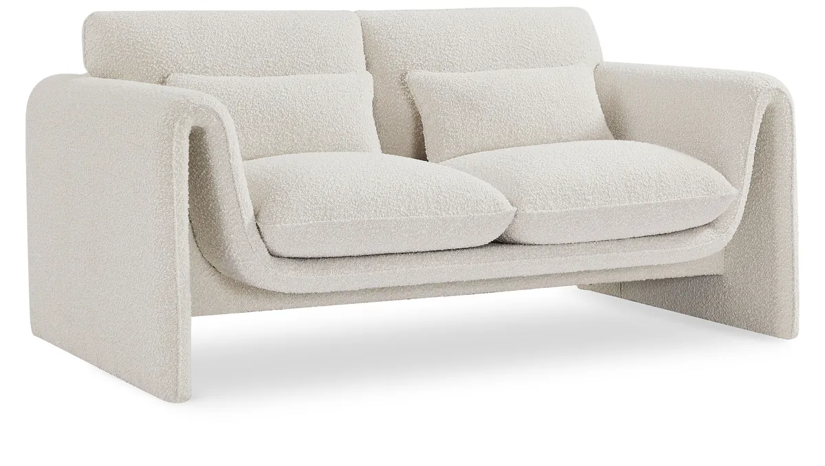 Stylus - Loveseat - Cream