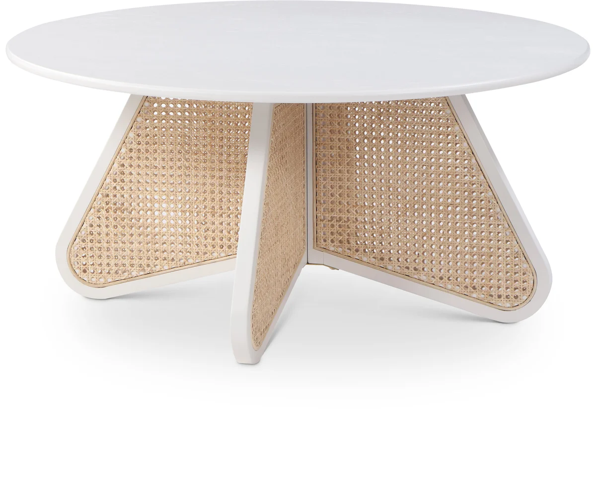 Butterfly - Coffee Table - White