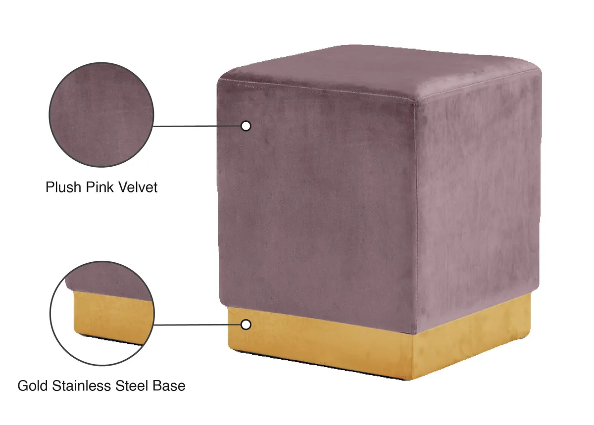 Jax - Ottoman / Stool - Pink