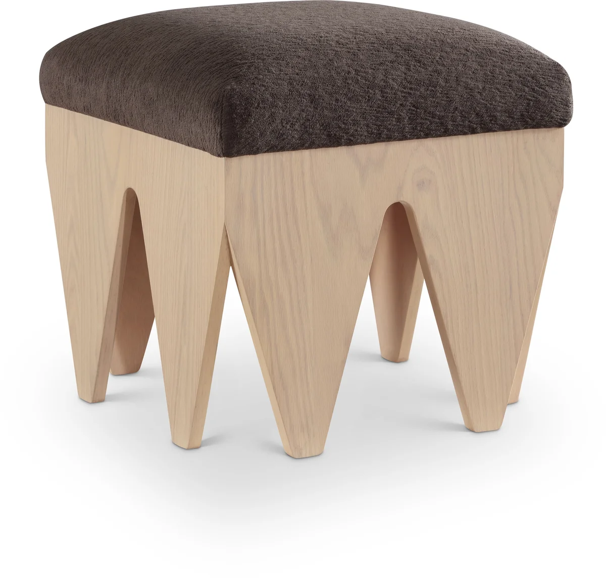 Altair - Fabric Bench - Brown