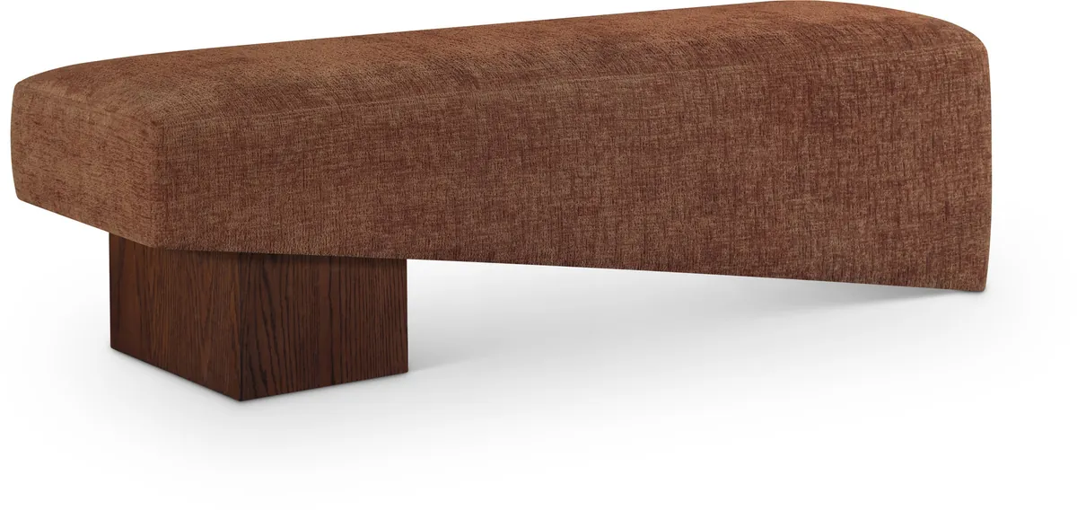 Alora - Bench With Brown Base - Cognac