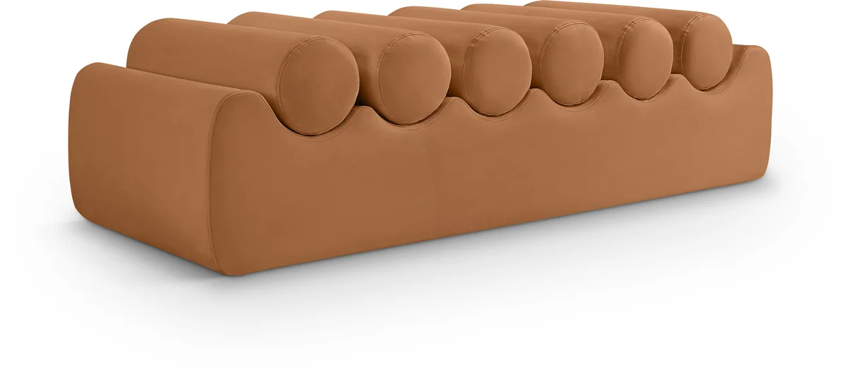 Rumble - 56" Bench - Cognac