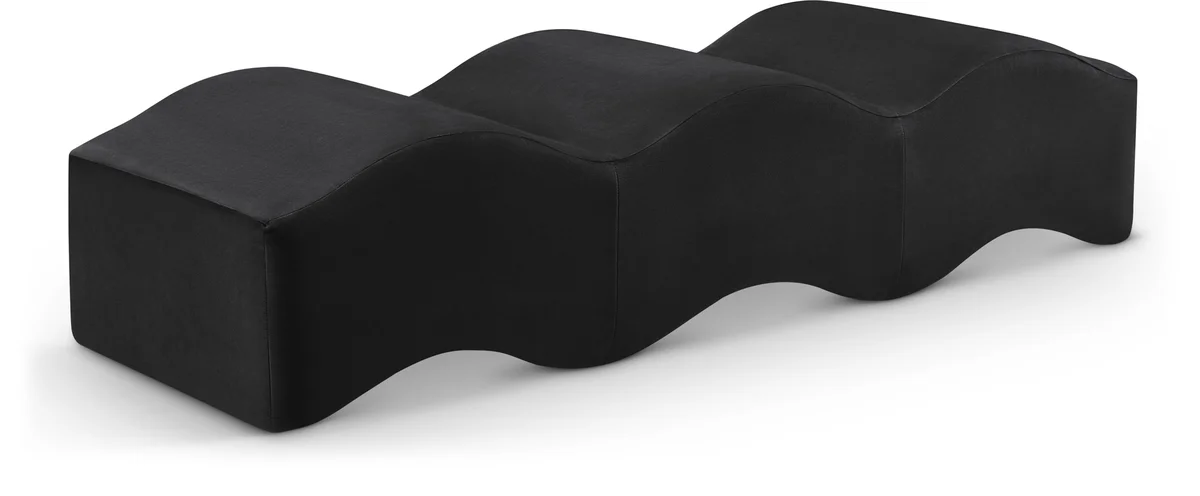Wave - Bench - Black