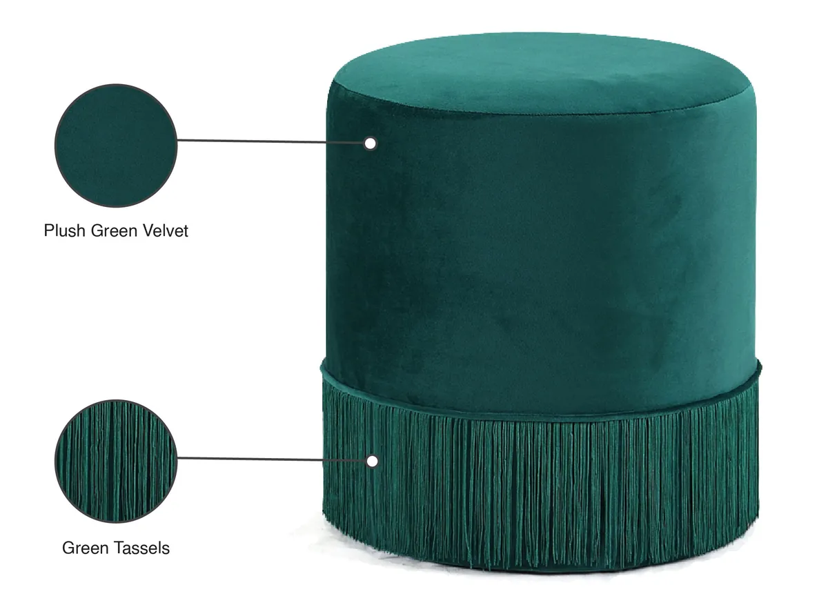 Teddy - Ottoman / Stool - Green