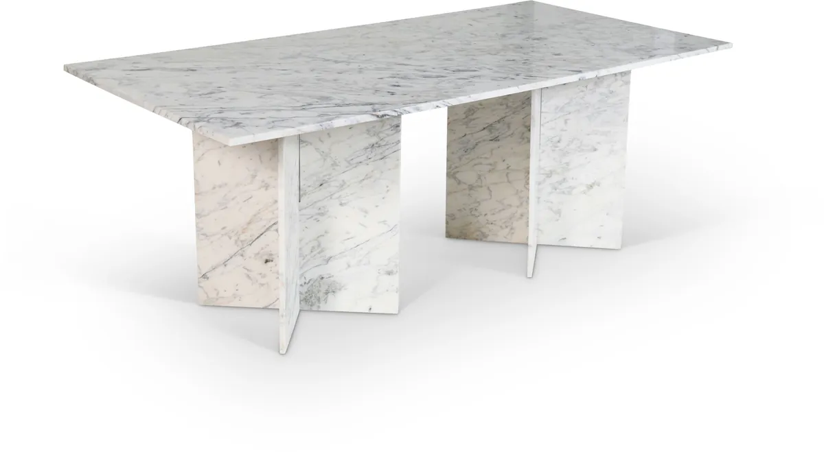 Verona - 78" Dining Table - White