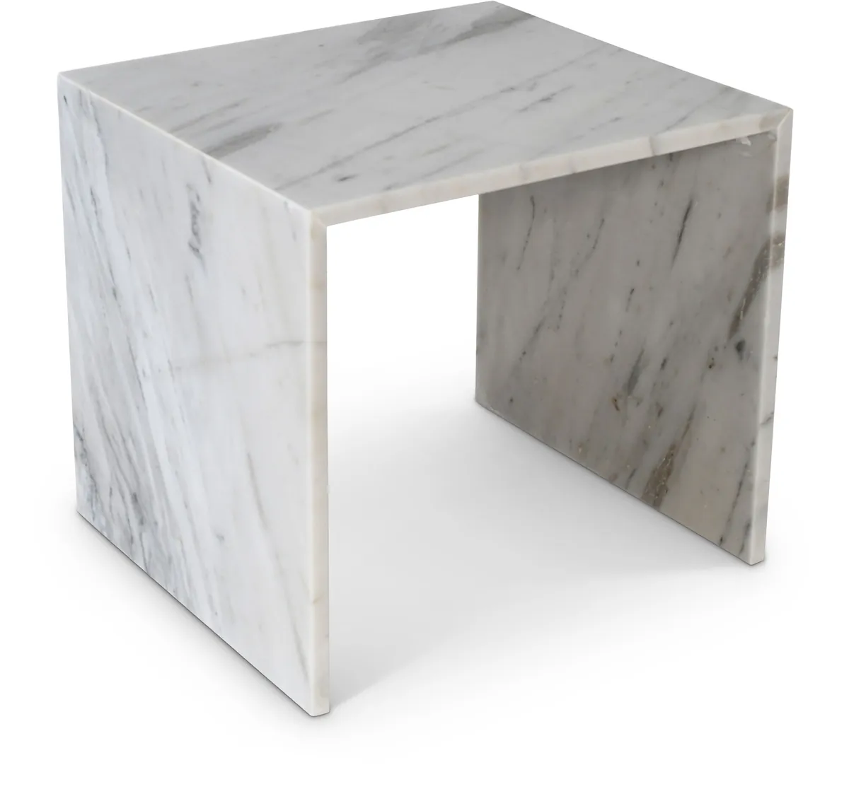 Canova - End Table - White