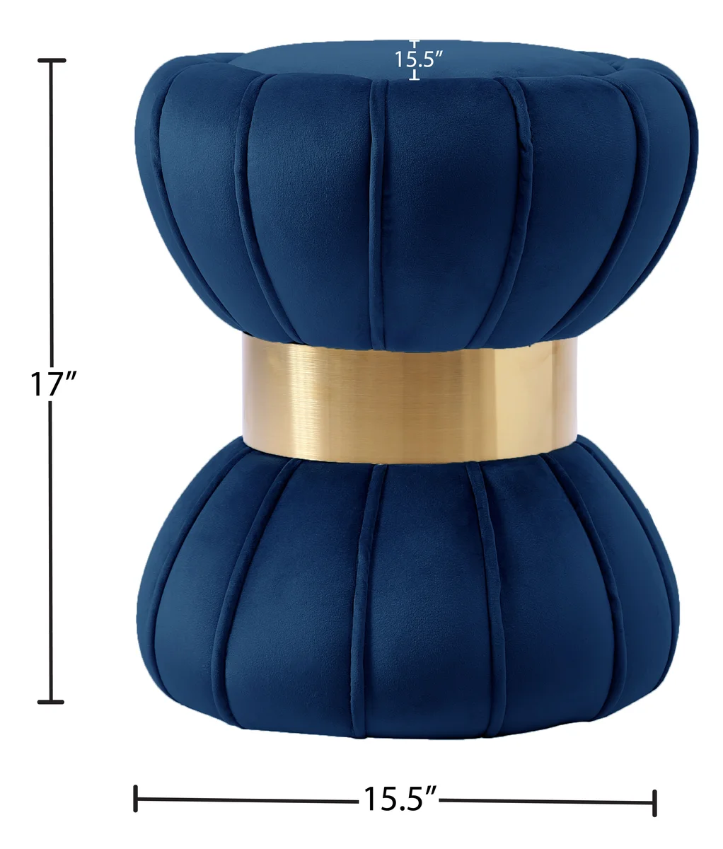 Vino - Ottoman / Stool - Navy