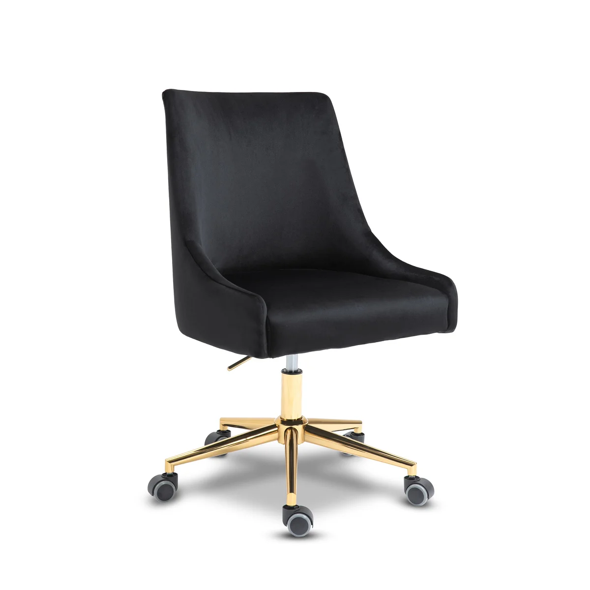 Karina - Office Chair - Black - Fabric