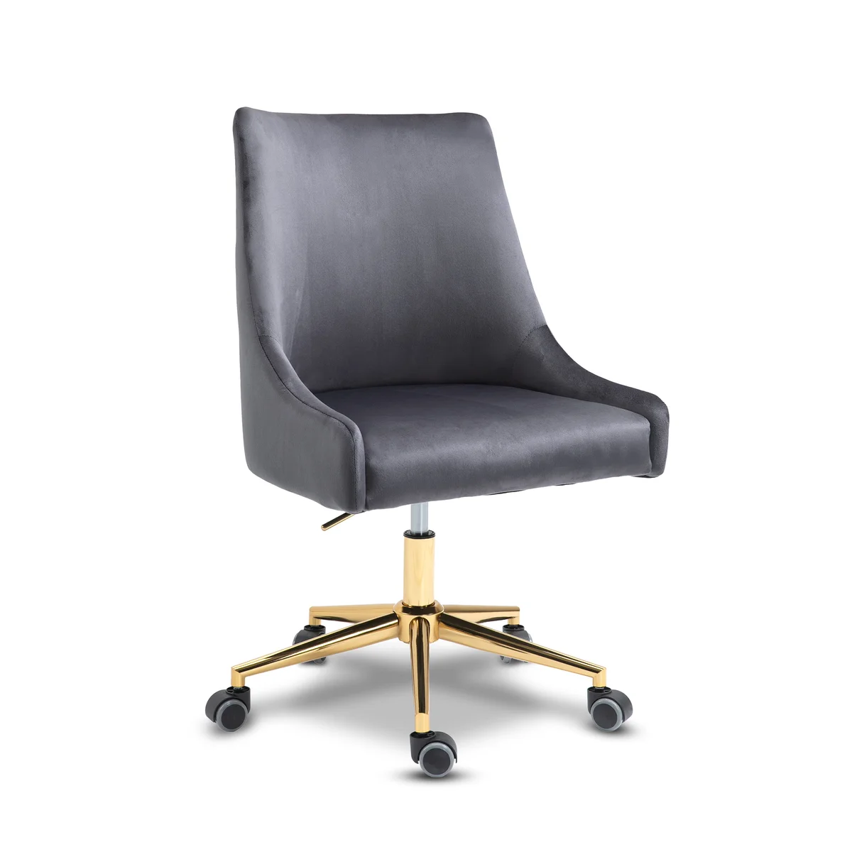 Karina - Office Chair - Gray - Fabric