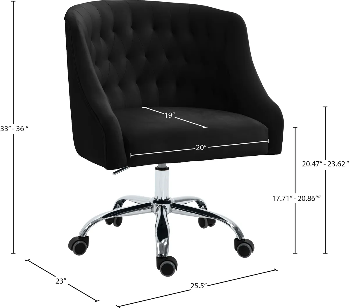 Arden - Office Chair - Black
