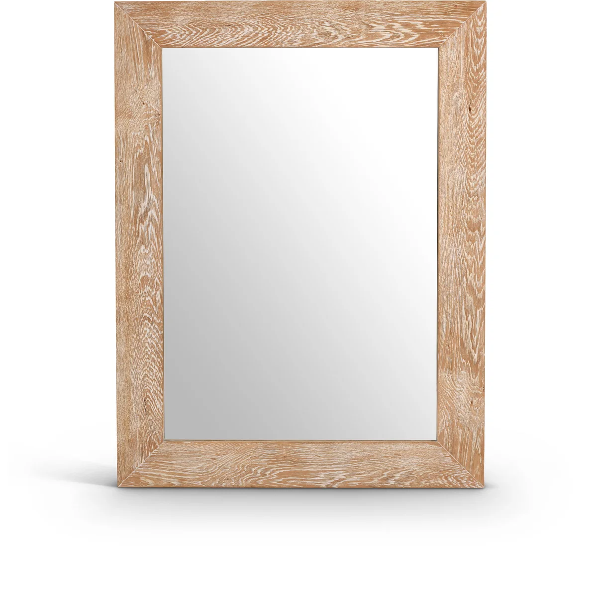 Cresthill - Oak Mirror - Light Brown