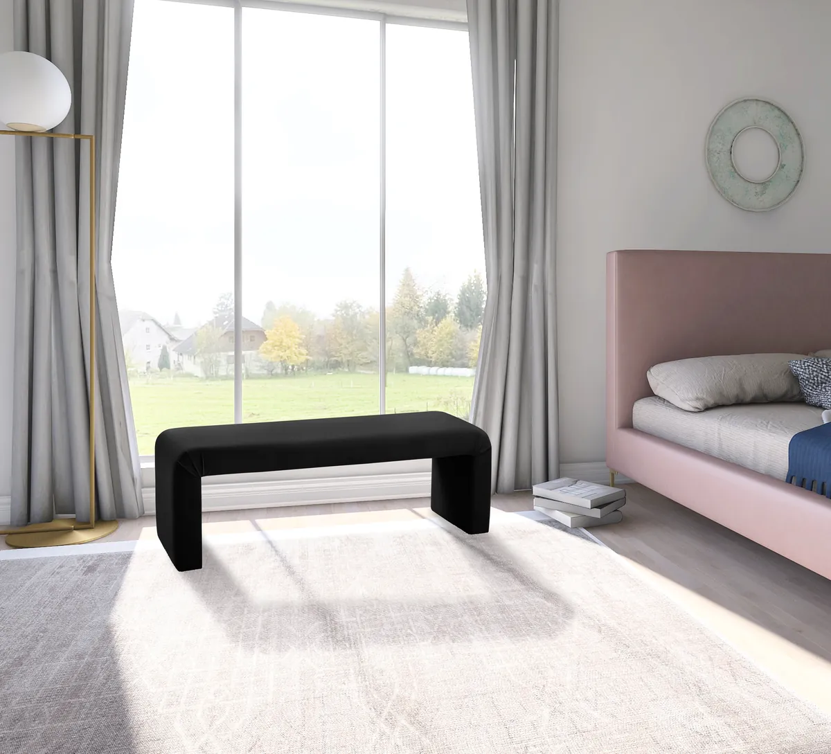 Minimalist - Bench - Black - View 2