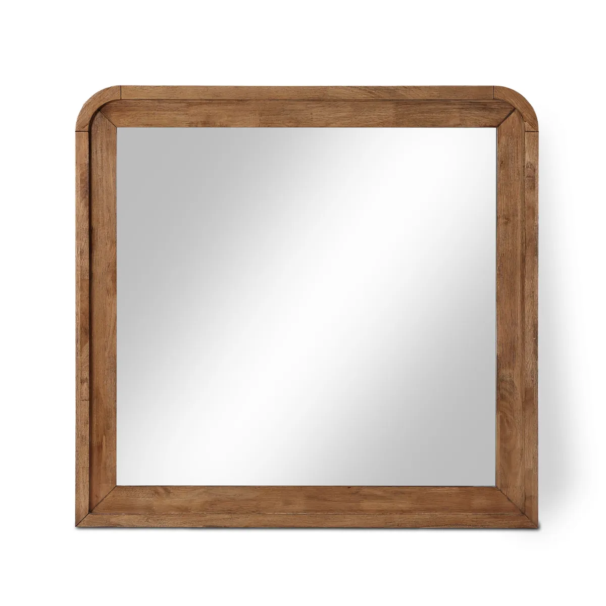 Fluted - Mirror - Walnut