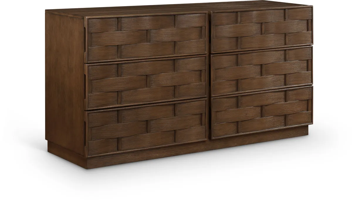 Weave - Dresser - Brown