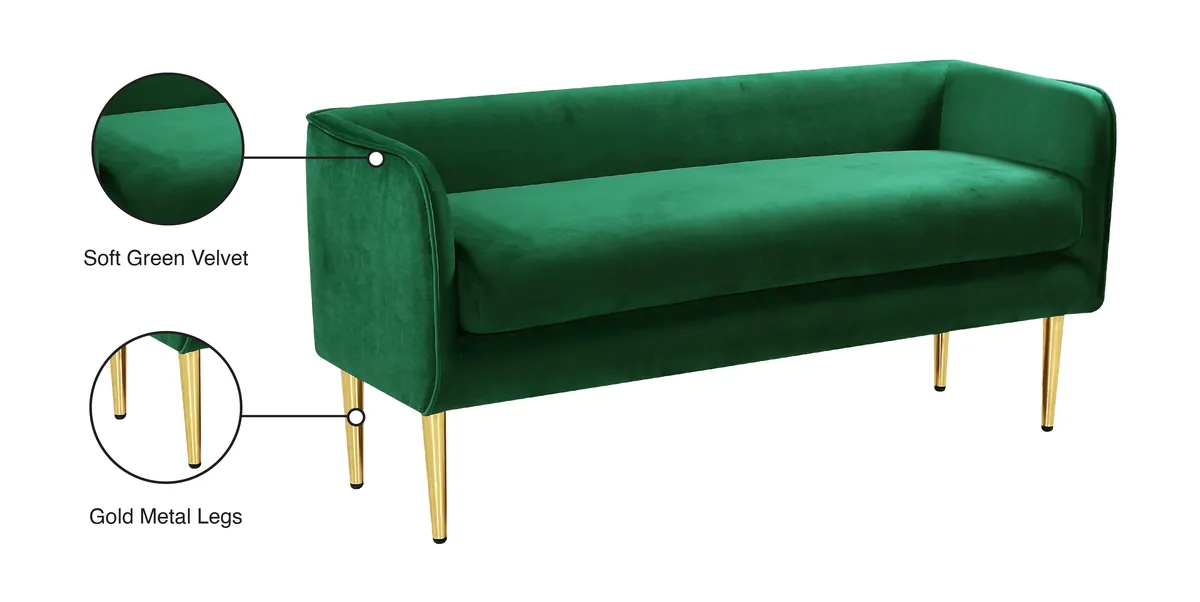 Audrey - Bench - Green