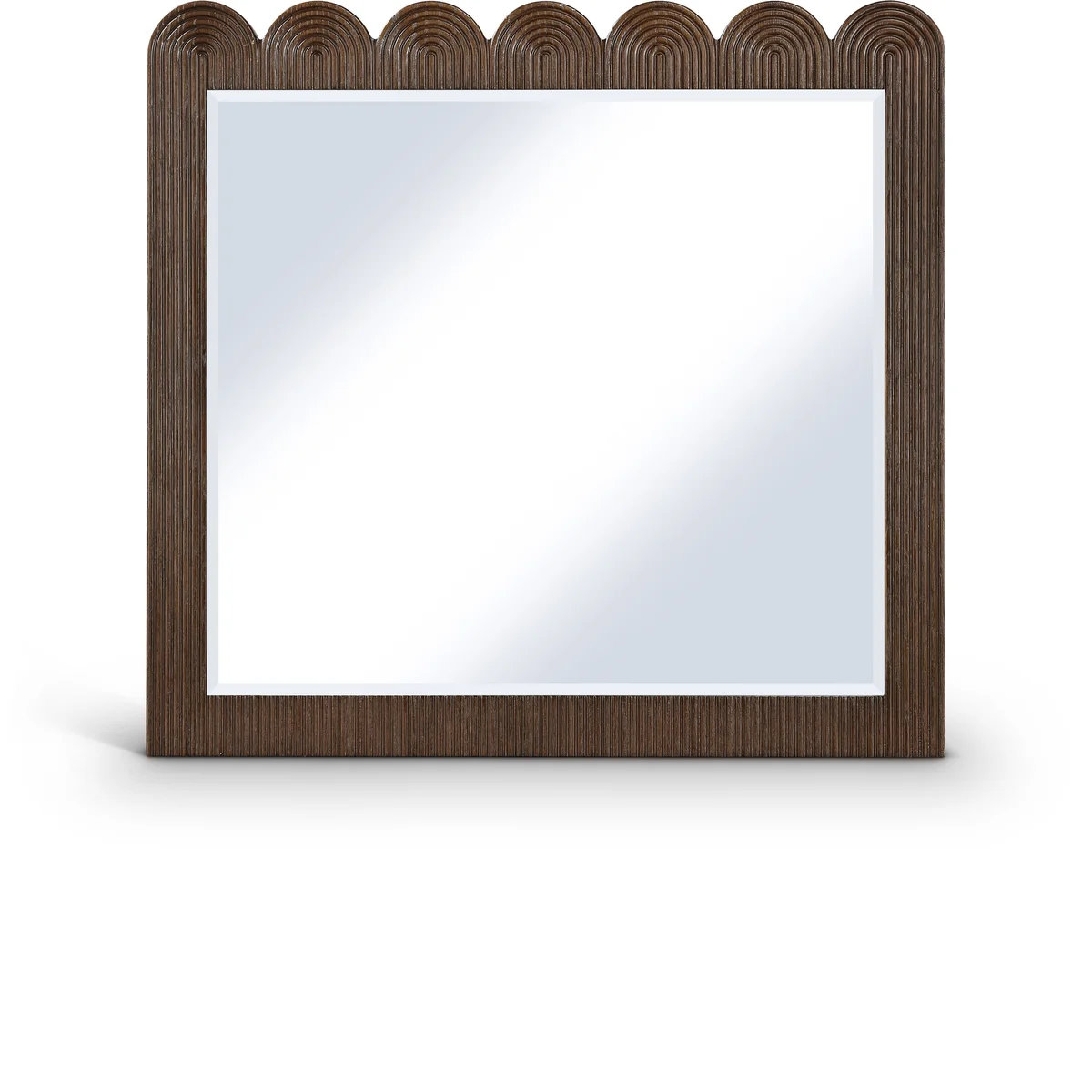 Scallop - Mirror - Brown