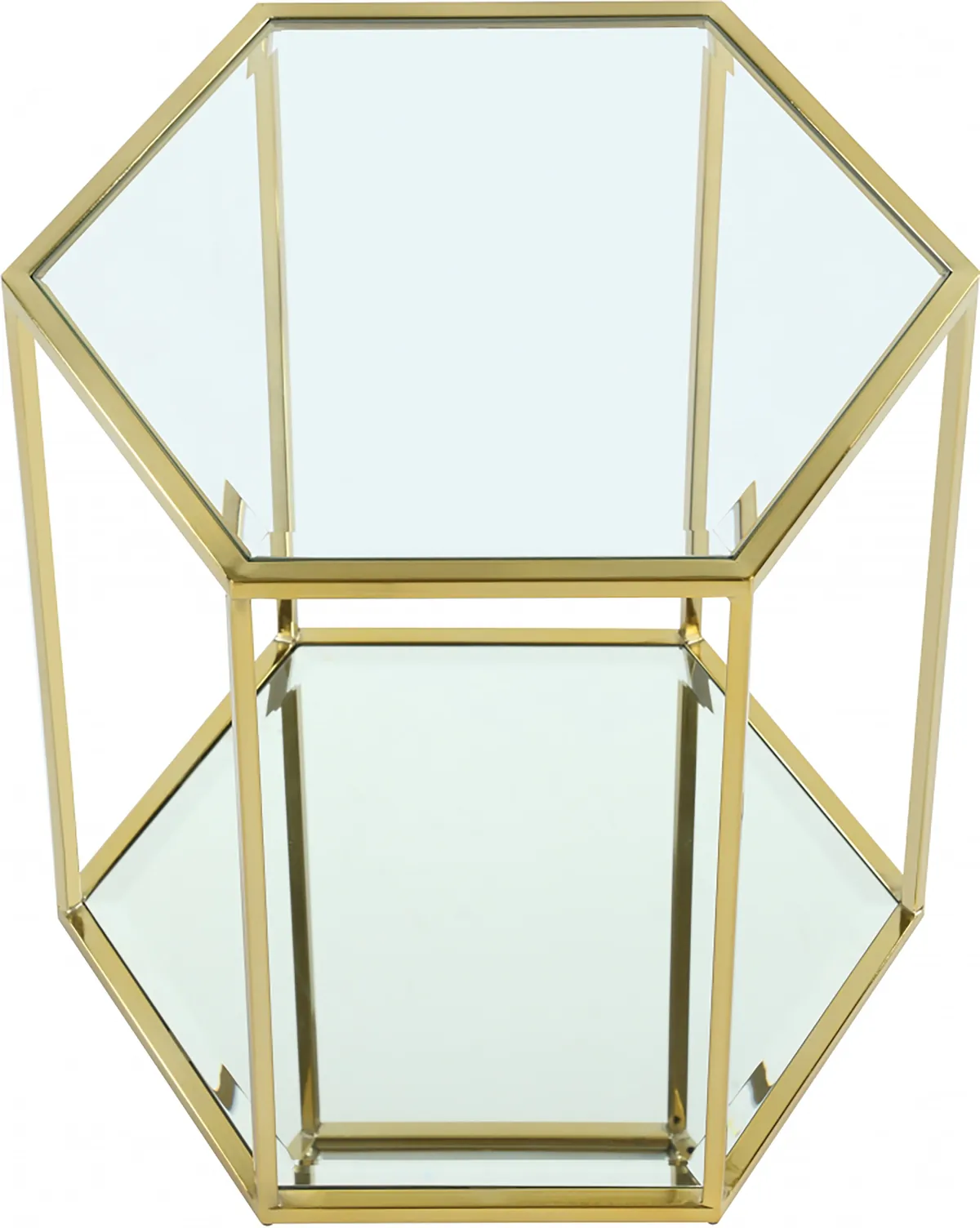 Sei - End Table - Gold