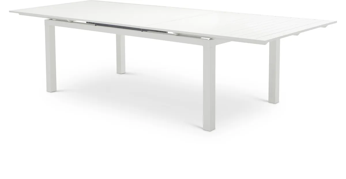 Maldives - Outdoor Patio Dining Table - White