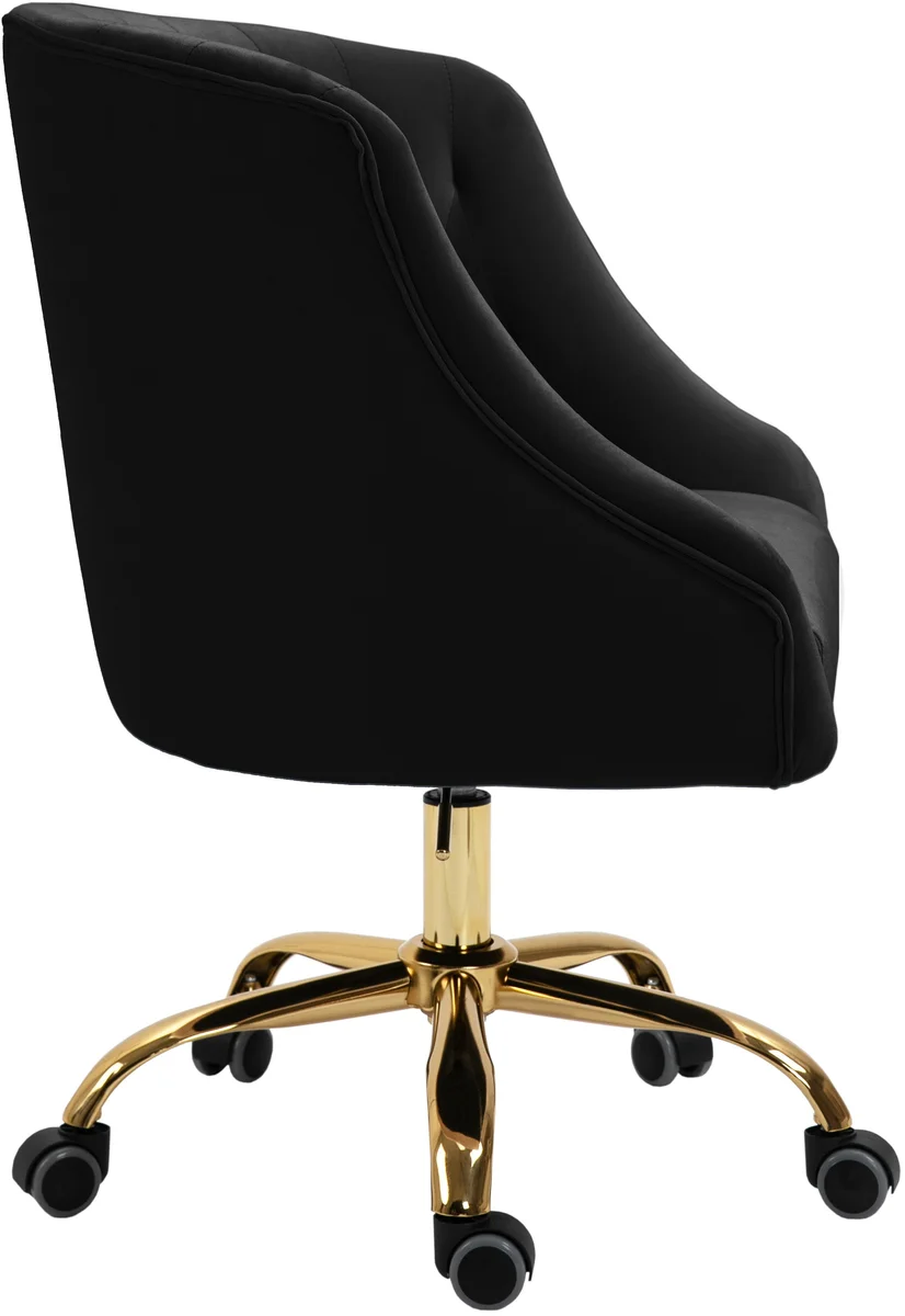 Arden - Office Chair - Black - Fabric