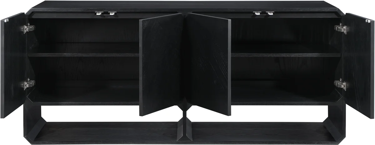 Parker - Sideboard / Buffet - Black - View 2
