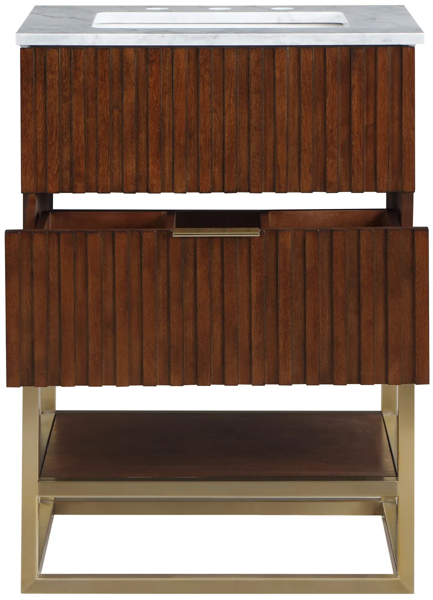 Monad - 24" Bathroom Vanity - Walnut