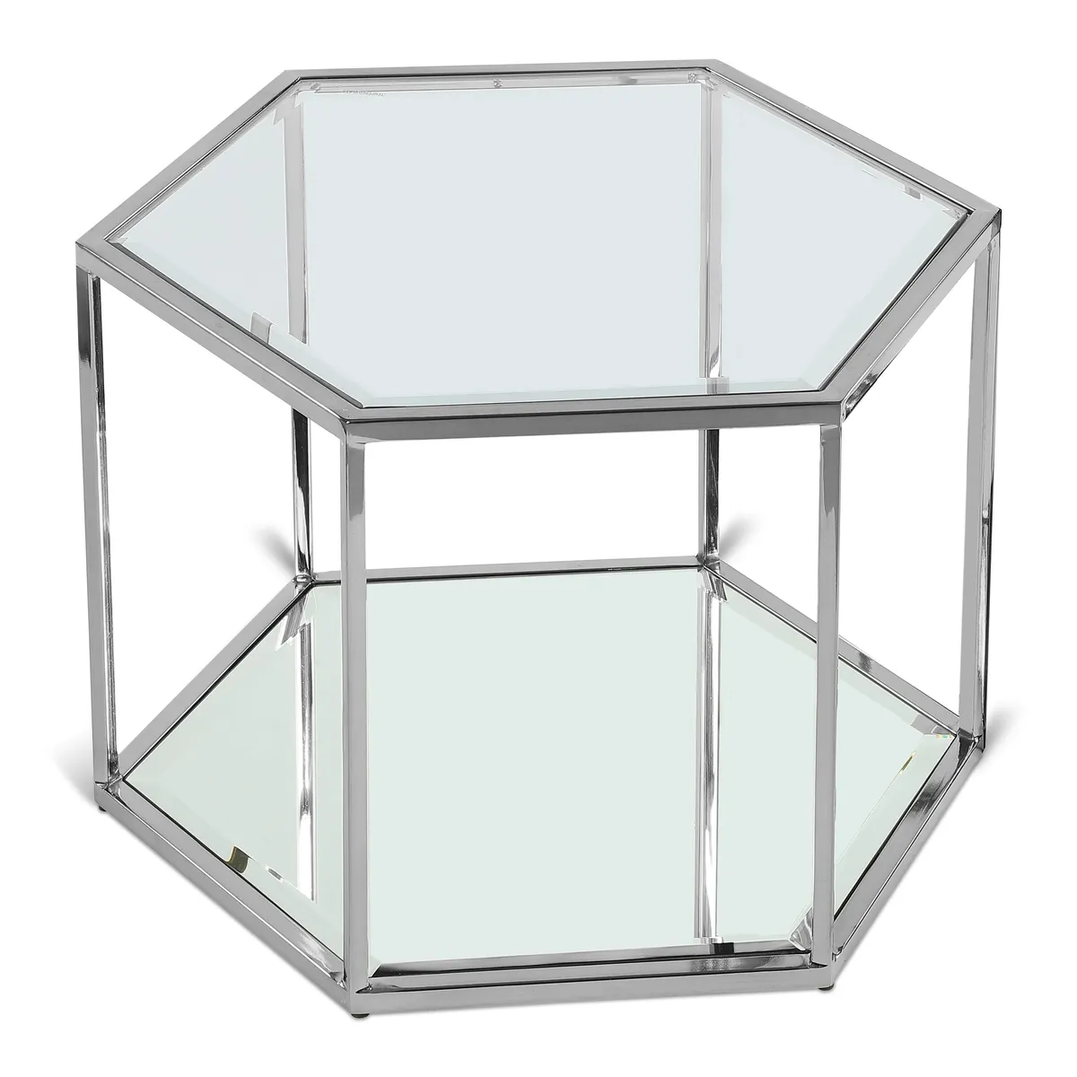 Sei - Coffee Table - Pearl Silver