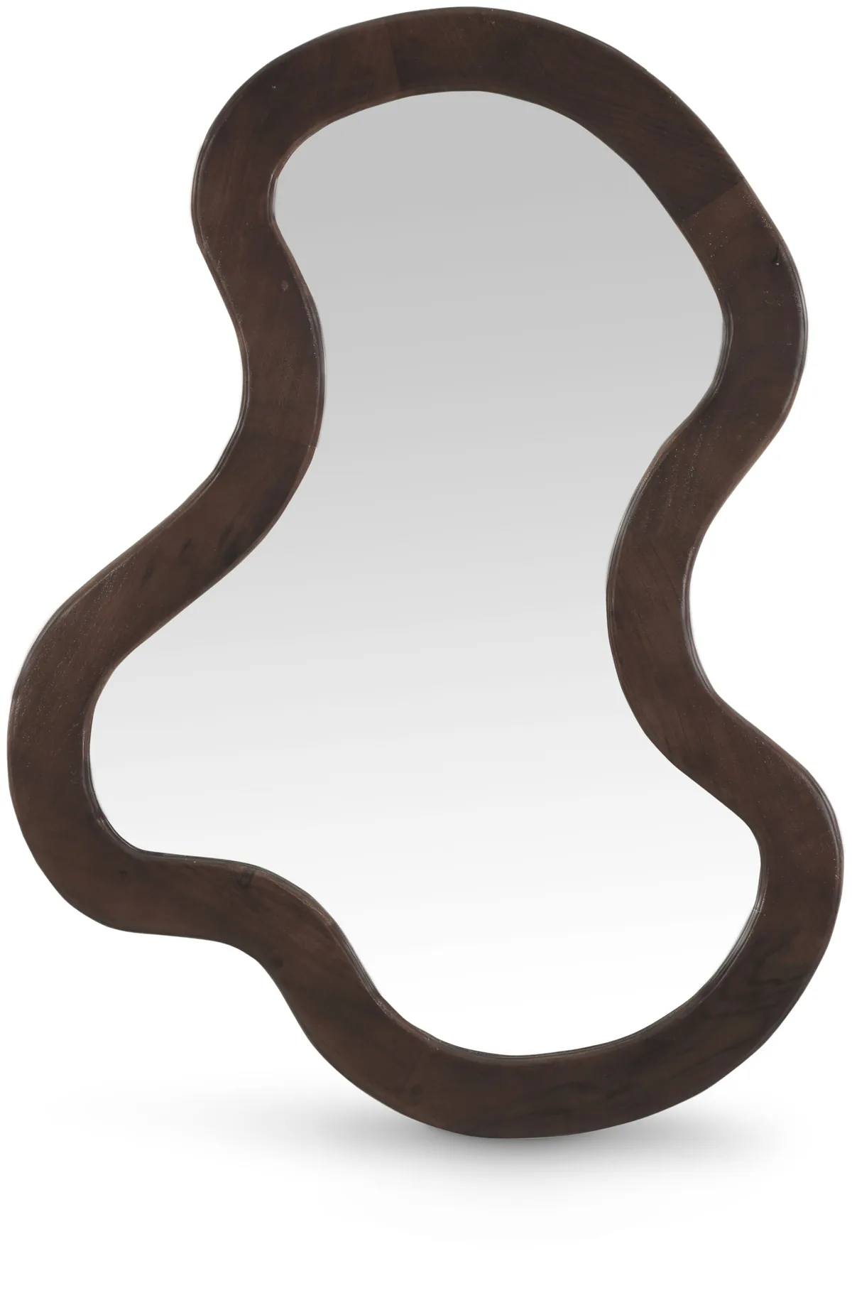 Oblique - 38" Mirror - Wood - Brown