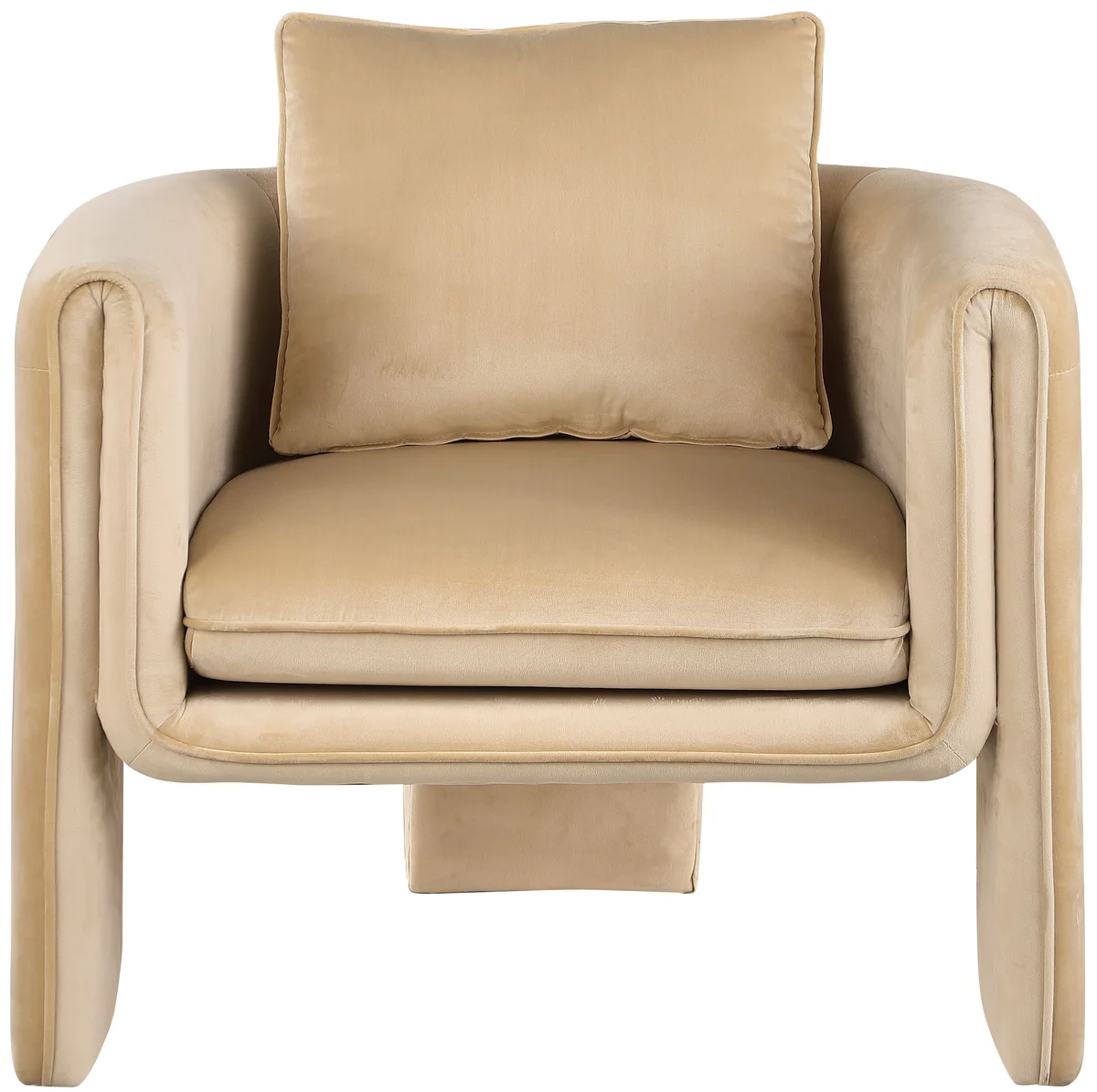Sloan - Accent Chair - Camel - View 2