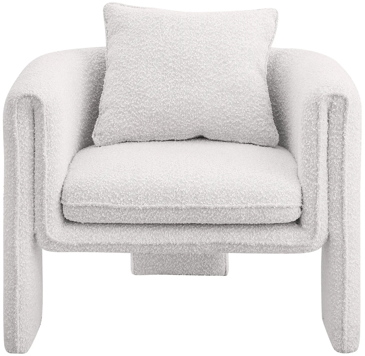 Stylus - Accent Chair - Cream - View 2