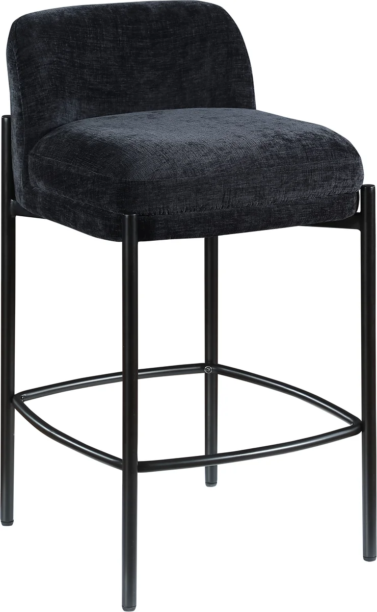 Burton - Stool (Set of 2) - Black
