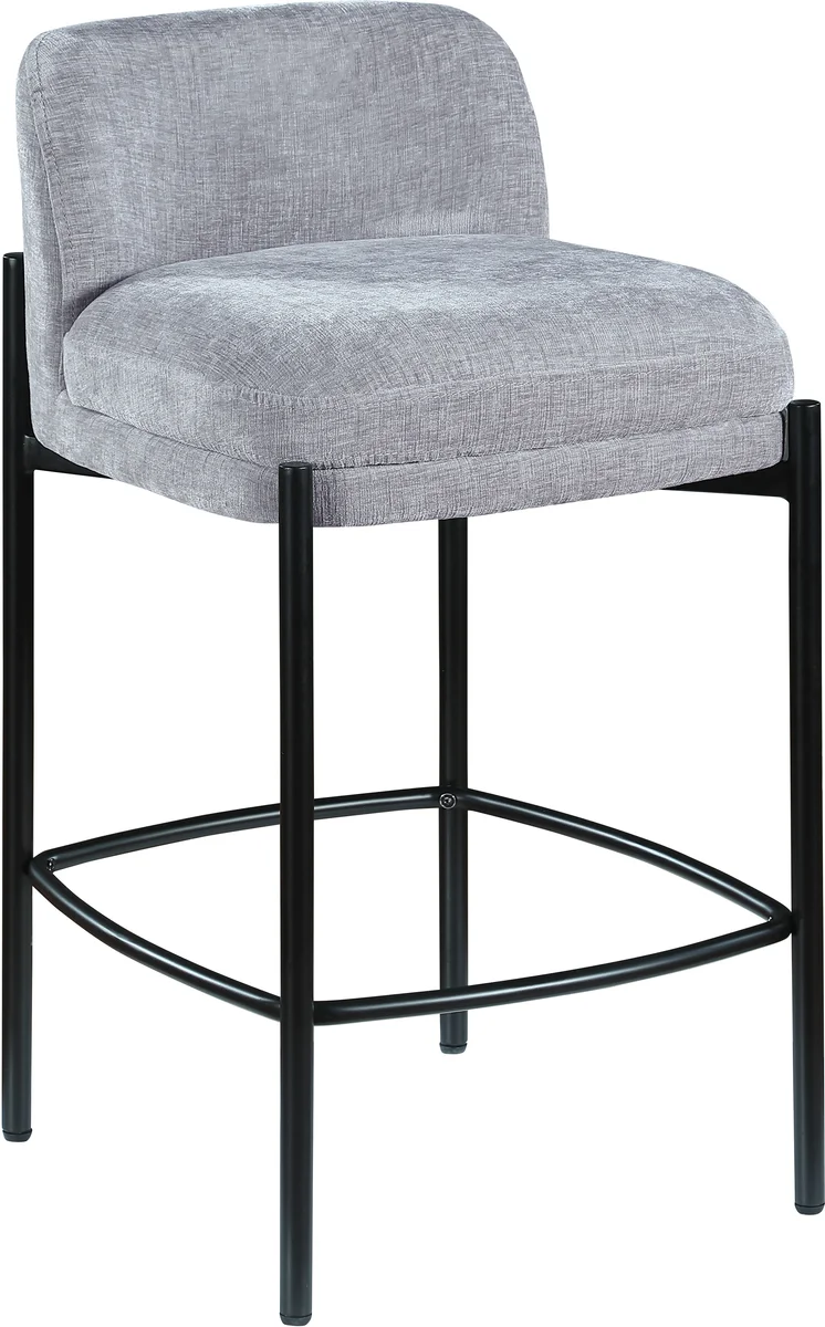 Burton - Stool (Set of 2) - Gray
