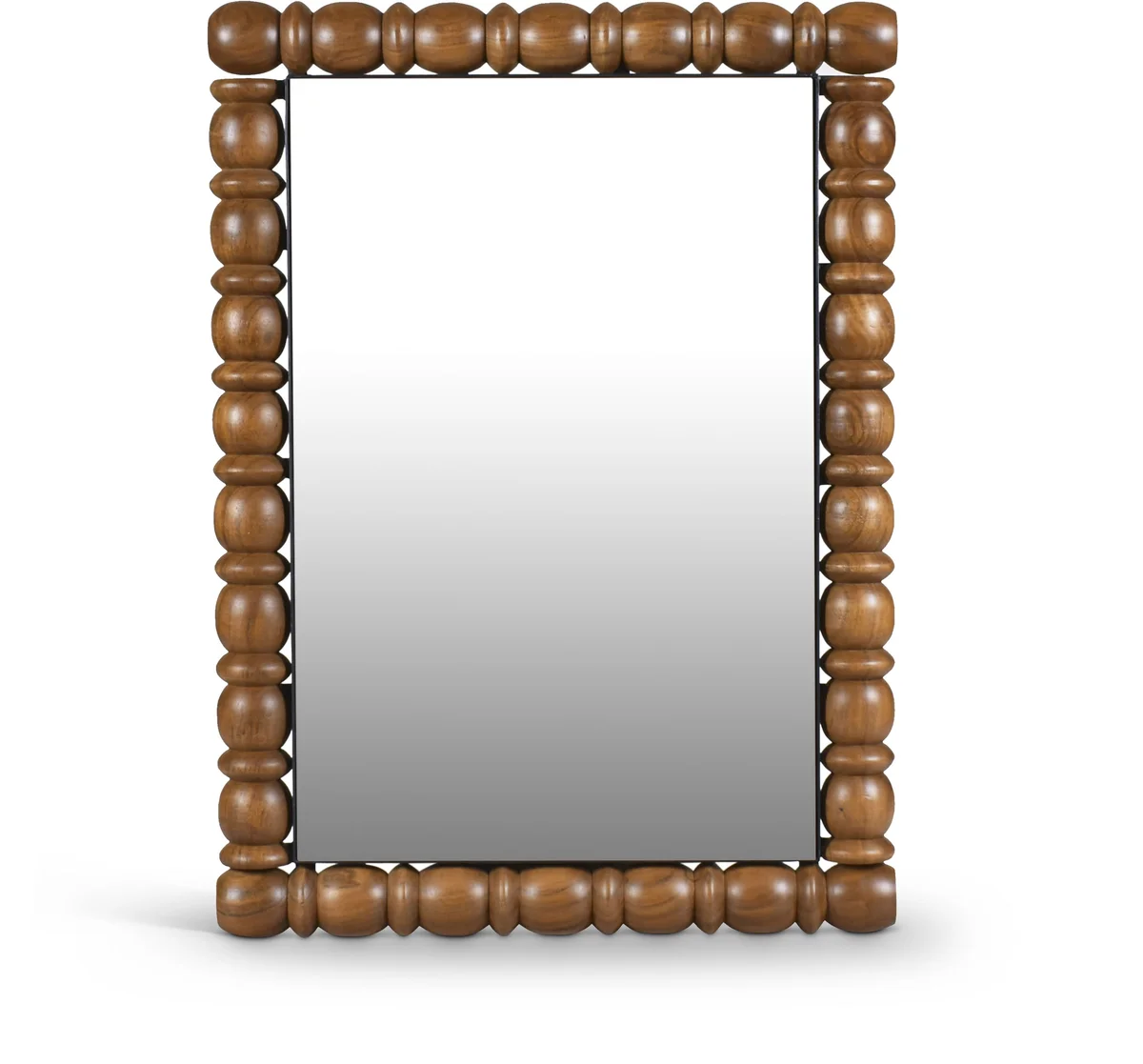 Aubrey - Wood Mirror - Brown