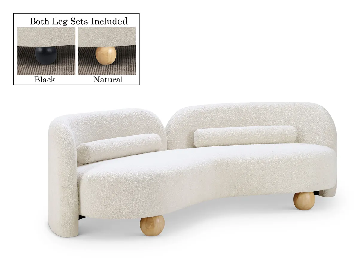 Daphne - Boucle Sofa - Cream