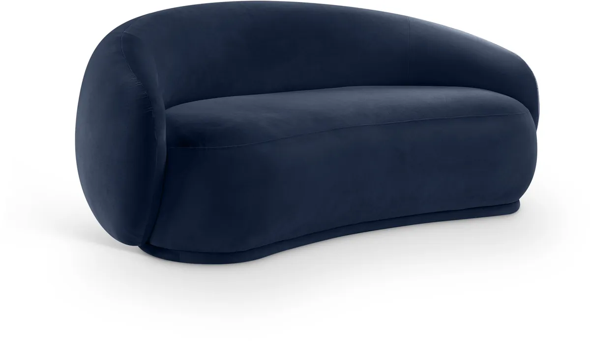 Emery - Loveseat - Navy