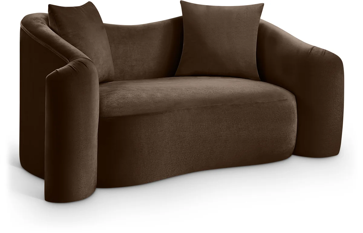 Destin - Loveseat - Brown
