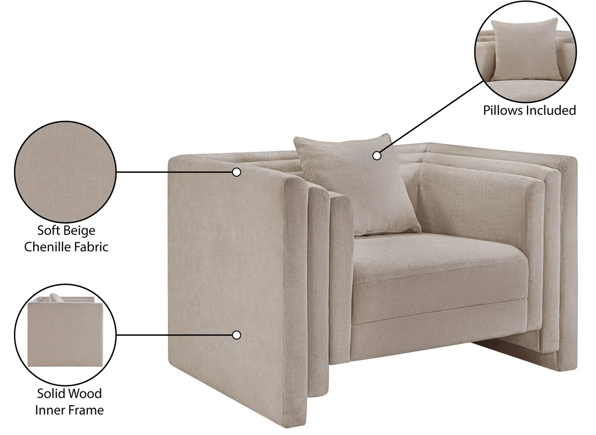 Everett - Chair - Beige