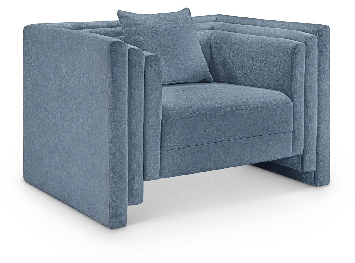 Everett - Chair - Light Blue