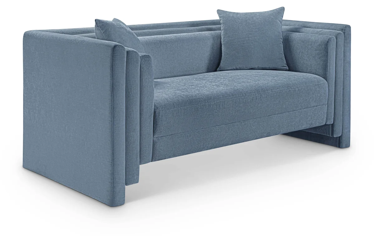 Everett - Loveseat - Light Blue